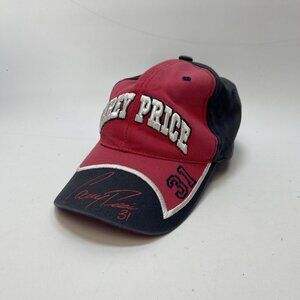 Y2K Montreal Canadiens Carey Price Signature Print NHL Red Hat Hockey VTG